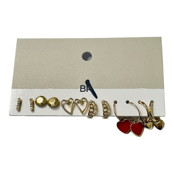 𝅺bp Hoop and Stud Earring Gift Set - Picture 1 of 1